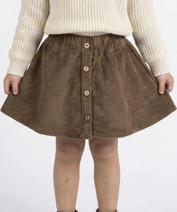 دامن مخمل کبریتی دخترانه ملورينا كد 42130