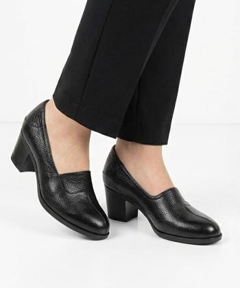 کفش اداری چرم طبیعی زنانه شیفر مدل 5388G