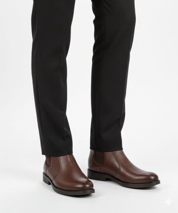 نیم بوت چرم طبیعی مردانه شیفر مدل 7576A