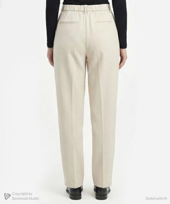 شلوار پارچه ای زنانه جوتی جینز مدل 53754442