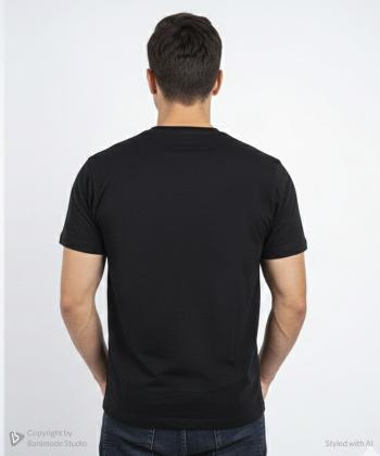 تیشرت آستین کوتاه مردانه گری مدل 1111-1