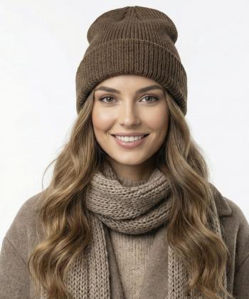 كلاه بافت زنانه سه دو مدل 6WW03NA0391