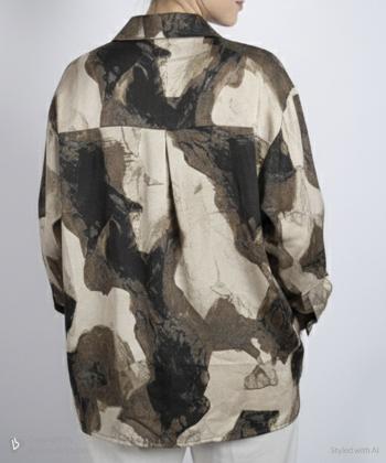 شوميز آستین بلند زنانه زیلان مدل 00220410197