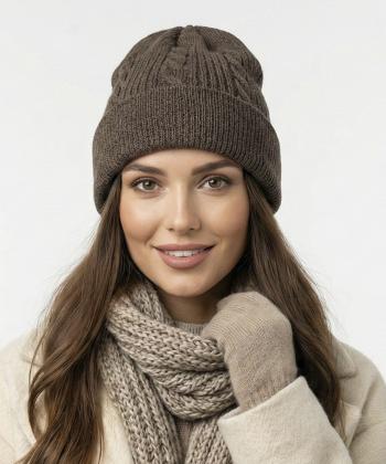 كلاه بافت زنانه سه دو مدل 6WW03NA0341