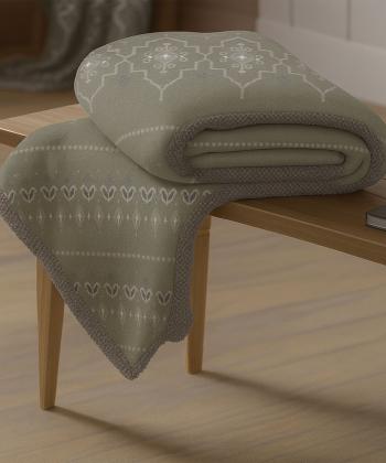 نیم ست پتو یک نفره و روبالشی ریموند دو تکه دستر کد 2125209999090