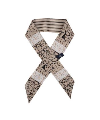 دستمال تزئینی زنانه موج مدل آبشوران