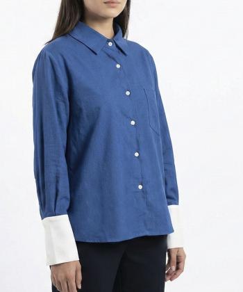 شومیز آستین بلند زنانه ماهو مدل 223401