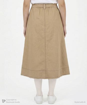 دامن بلند زنانه ماهو مدل 5507