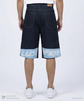 شلوارك جين مردانه لوسيفر مدل MST026A04