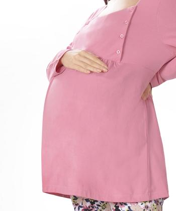 ست بلوز و شلوار راحتی بارداری ناربن مدل WS3984