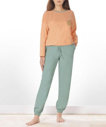 ست تیشرت و شلوار راحتی زنانه ناربن مدل WS3970