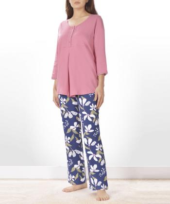 ست تیشرت و شلوار راحتی زنانه ناربن مدل WS3987