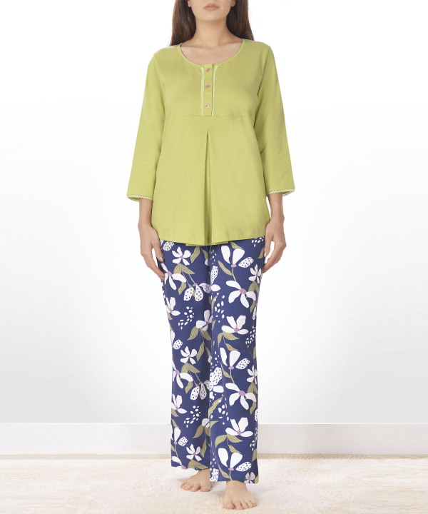 ست تیشرت و شلوار راحتی زنانه ناربن مدل WS3987