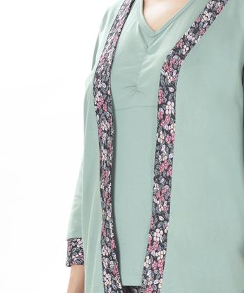 ست تاپ ژاكت و شلوار زنانه ناربن مدل WS3995