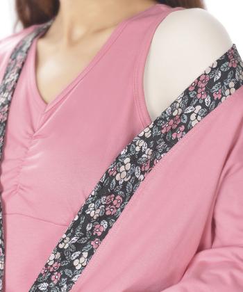 ست تاپ ژاكت و شلوار زنانه ناربن مدل WS3995