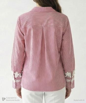 شومیز آستین بلند زنانه چام مدل 2033