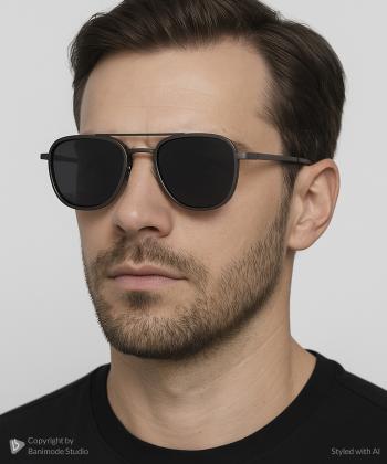 عينك آفتابي مردانه ساتين مدل M49AH