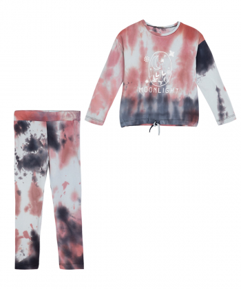 ست تیشرت آستین بلند و شلوار دخترانه پیانو Piano