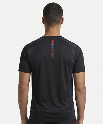 تيشرت ورزشي مردانه يو اس پولو كد 1221A21