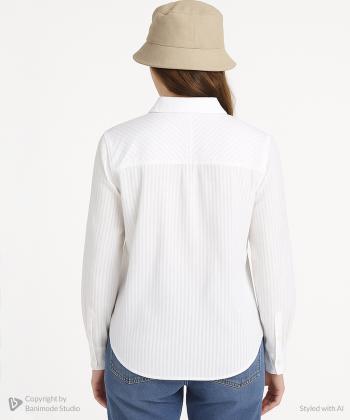 شومیز آستین بلند زنانه مدل 33098