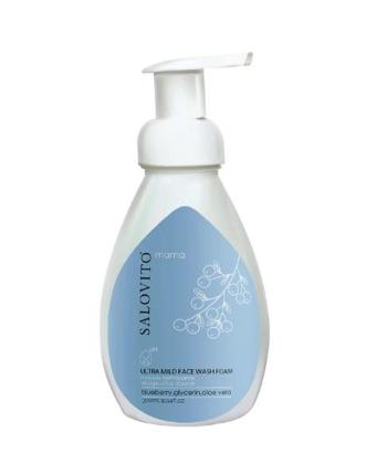 فوم شستشو صورت سالوویتو مدل بلوبری مناسب برای انواع پوست حجم 300 میلی لیتر