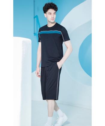 ست تیشرت و شلوارک راحتی مردانه بلكس مدل 61112