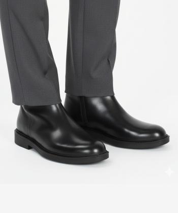 نیم بوت چرم طبیعی مردانه چرم مشهد مدل J6374