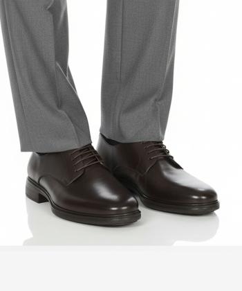 کفش رسمی چرم طبیعی مردانه چرم مشهد مدل J6375