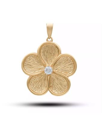 پلاک طلا 18 عیار زنانه روبی مدل 20182