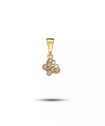 پلاک طلا 18 عیار زنانه روبی مدل 69723