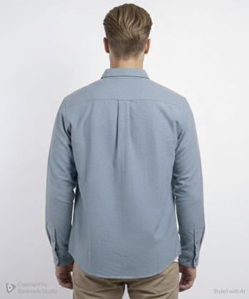 پیراهن آستین بلند مردانه جوتی جینز مدل 53531052
