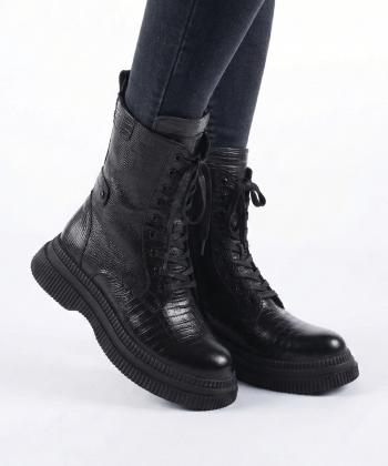 نیم بوت زنانه چرم طبیعی نوین چرم مدل 1761