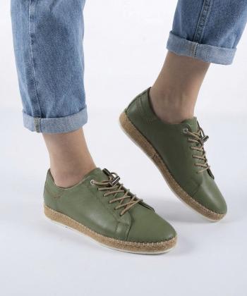 کفش روزمره زنانه چرم طبیعی شیفر مدل 5421E