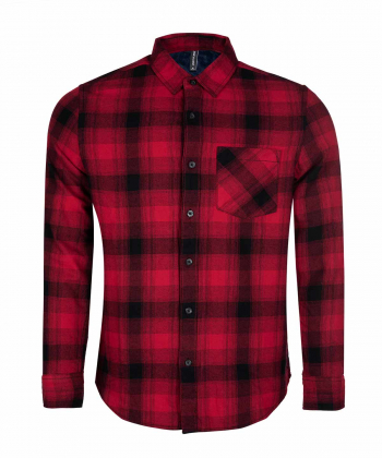 پیراهن مردانه زمستانی جین وست Jeanswest کد 94131505