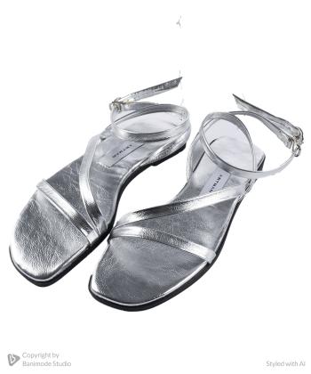 صندل زنانه چرم وگن آرتمن مدل نسی