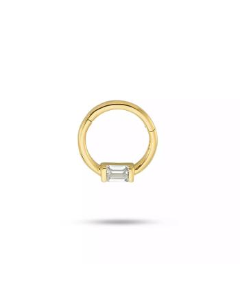 پیرسینگ طلا 18 عیار زنانه روبی مدل 57217