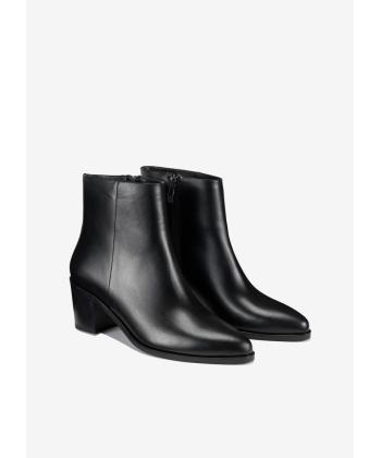 نیم بوت چرم طبیعی زنانه چرم مشهد مدل J2712