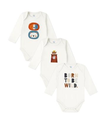 بادی نوزادی نیل کوک مدل Be WILD بسته 3 عددی