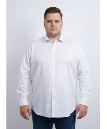 پیراهن آستین بلند مردانه سایز بزرگ برند پی لس کد AM4469