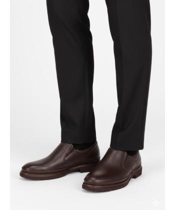 کفش روزمره چرم طبیعی مردانه چرم مشهد مدل J6291