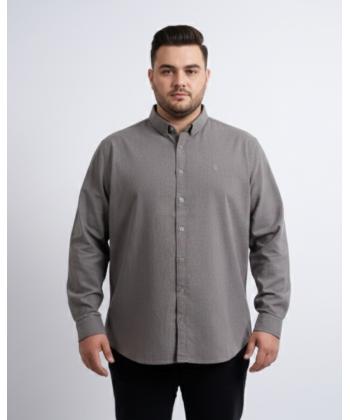 پیراهن آستین بلند مردانه سایز بزرگ برند پی لس کد AM4469