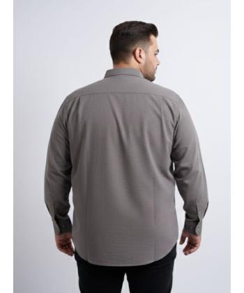 پیراهن آستین بلند مردانه سایز بزرگ برند پی لس کد AM4469