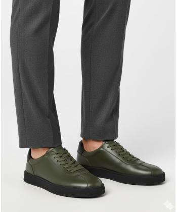 کفش روزمره چرم طبیعی مردانه چرم مشهد مدل J6325