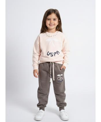 بلوز و شلوار دخترانه يو اس پولو كيدز مدل4034C2