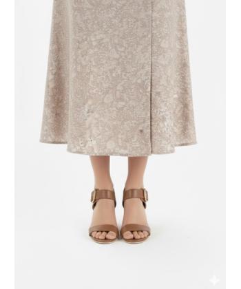 صندل زنانه چرم طبیعی چرم مشهد مدل J2755