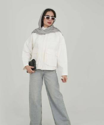 بارانی کوتاه زنانه بنیس مدل 4053