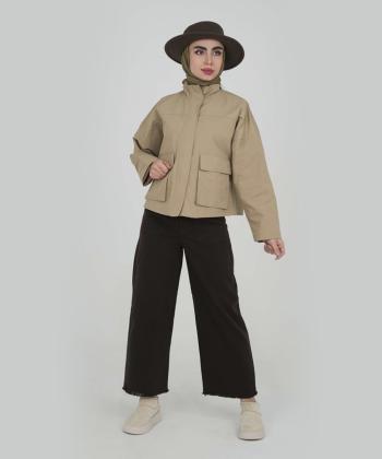 بارانی کوتاه زنانه بنیس مدل 4053