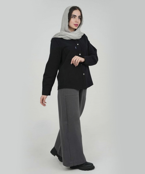 شومیز کتان زنانه بنیس مدل 4040