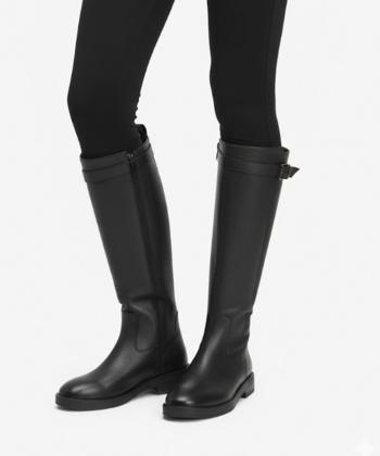 بوت زنانه چرم طبیعی چرم مشهد مدل J2723