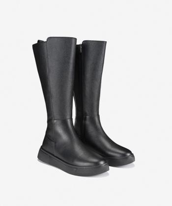 بوت زنانه چرم طبيعي چرم مشهد مدل J2725